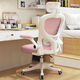 WCZ Jingyi Silla ergonómica Silla de computadora Oficina en el hogar Levante de la silla giratoria Silla de personal respaldo cómodo a largo plazo Bench [actualización] 983 Black French Sponge negro 3D Headrest SGS Certificado Varilla de aire Avalable Antibacterial Condición de piel