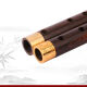 Quyang pipe musical instruments Pipe beginners with squid tear gas duct playing style complete with doors, copper hoop D mixing plastic + reed whistle