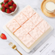 COFCOXIANGXUE Strawberry Mousse Cake Animal Cream Western Pastry Casual Afternoon Tea Party Cake 95g*9