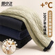 Snow Fly [100% Wool Fill] Women's Warm Pants for Women Thickened Autumn and Winter Leggings 24 Years Winter New Product