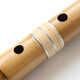 Flûte de yuping, instrument de musique professionnel Shaba à 2 sections, ajustement de laquère à la laque brute à haut micro 5 trous, gros instrument de musique shaba de laquer, Corne de bœuf c