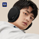 Heilan House earmuffs men's winter warm ear protection ear bag warm earmuffs women's outdoor sports cycling windproof and cold ear warmer black