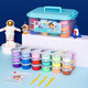 Deli (Deli) 36 Color Ultralight Clay's Children's Colored Mud Plassine Fabriqué à la main DIY Art Toy Ensemble de rangement en argile Box