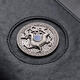 Seven Wolves men's wallet genuine leather short real cowhide wallet trendy dragon totem horizontal and vertical pure leather ticket clip soft leather black horizontal