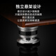 独丫兽发烧音响避震脚钉音箱减震脚垫功放CD胆机低音炮增高支架防滑防震 碳纤维款银色（四个一盒）