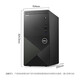 Dell (Dell) erreicht 3020S/3030 Desktop Office Computer Host Intel Intel Core i3 Vollständiger Satz kommerzieller kommerzieller Haushaltsanpassungsanpassung I3-12100 8G 512G Solid State Standard Host + 21,5-Zoll-Monitor