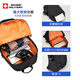 
SWISSMILITARY Swiss Army Knife Backpack Men's Business High-end Computer Bag Leisure Commuting Large Capacity School Bag Travel Backpack Black [Back Honeycomb Board] Large size 15.6 inches 30*19*47cm
