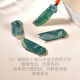 A thousand years of jade jade cicada pendant, men and women ice base oil green jade cicada pendant, jade pendant, jade pendant, jadeware, certificate, model two QZK1381i
