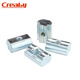Creaby European standard aluminum profile accessories slider nut T-type nut 20/30/40/45 type national standard square nut nickel-plated European standard type 20 M5 (10 pieces)