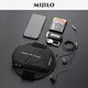 Mijilo Nacht lauft Mobiltelefone Armbag Männer und Frauen Sport Arm Cover Handy Bag Fitness Arm Bag Handgelenk reflektierend Schwarz