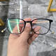 Micropa V Brand Square Cadre de grande taille Cadre de mode Myopie Miroir Ultramight grande taille Glasse pour hommes Femmes V9759 V9759 Black Gold