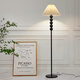 Wen Shiou Zhongshan lamp floor lamp medieval pleated lamp living room sofa lamp Southeast Asian style bedroom bedside minimalist atmosphere 1396-white-three-color light-5W