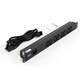 APC Schneider PDU 1U 16A rack power distribution unit socket cabinet PDU strip EPDU1016B C13 interface 8-bit C13 jack with C14 power cord