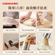 康佳（KONKA）面条机家庭用 无线手持压面枪 家用压面机 小型电动自动不锈钢压面条机 三种模具款