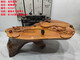 
Root carving tea table tree root tea table whole log tea sea tree head tea table camphor tree root chicken wenge wood golden nanmu household D2561 4 stools
