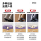 DDCDDC意式头层牛皮沙发现代简约小户型客厅直排真皮沙发9230 【送四凳子】直排2.81M+脚踏 1旗舰版