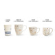 Jiyas tea cup ceramic with handle water cup porcelain cup porcelain drinking water porcelain cup porcelain tea bowl household cup set tea set small elegant cup none