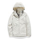 Western Camel Vancamel Trench Coat veste Veste en toison féminine Fleece épaissie de veste courte veste en veste à capuche à capuche douce Traverie de choc à couches mono-couches