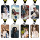 Deng Ziqi Card Set Meal Card Campus Card Card Card Student Wasserkarte Arbeitskarte Arbeitskarte Zertifikat Set Schulkartenschlüsselkreide mit lanyard Hang Hals Arbeitskarte Bus sternstar hohe Aussehen (Kartenabdeckung
