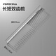 POPOCOLA pet comb, knot-removing cat comb, long-haired cat comb, special comb, puppet cat hair comb, dog hair comb, long and short double-tooth comb 19*3.3cm