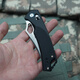 Zhenyuanxing Sanblade Wood 9201 Klappmesser Außenmesser Schwarz G10 Griff 10cr15comov Stahl tragbares Messer 9202 Schwarz G10