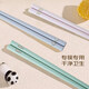 Pick-Up Children's Alloy Chopsticks 3 Pairs Household High Temperature Resistant Anti-Slip One Person One Chopstick Baby Special Chopstick Learning Chopsticks