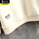Holzspecker Casual Sweatshirt für Männer im Frühling und Herbst Runde Hals-Männer trendy lockeres langärmeliges T-Shirt für Teenager vielseitige Kleidung Herrenkleidung 20550/W902 Meter Weiß XL