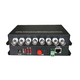 
Comprehensive multi-service optical terminal/gigabit network bidirectional audio and video optical transceiver with telephone voice 485/232 data switch quantity optical converter 2 channels bidirectional 4858 channels bidirectional switch quantity 1 channel 100-megabit network
