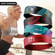 Sportstadband Herren Stirnband Frauen Anti-Vorspirant Turban Sweat-Blocking Sweat-induziertes Haarband Schweiß-absorbierender Haarband Herren Fitness Basketball Running Peace Elite Running Peace Elite