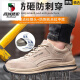 Western Region Camel (VANCAMEL) labor protection shoes for men's steel heads, anti-smashing, anti-puncture, lightweight, anti-odor, anti-scalding, anti-coated cowhide, construction site four seasons 689 khaki cowhide, anti-smashing, anti-smashing, anti-smashing, anti-smashing, anti-smashing, anti-smashing, anti-smashing, anti-smashing, Anti-shinging, anti-shinging, anti-sambriento, anti-shinging, anti-shinging y anti-sheshing, zapatillas de soldadura para 41