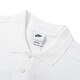 Nike (Nike) Camisa de negocio de golf de golf masculina para hombres Camiseta de manga corta de color, secado, secado, con la solapa de cuello transpirable FN3895-100 [Cotton de algodón blanco.