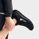 FILA Sock aerobic fitness pedal, non-slip and wear-resistant, low-top training shoes, men's black, black 42