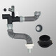 Insinkerator InSinkErator E100/200/300/150 garbage disposal special outlet connector single accessory + double basin water pipe set (cost-effective)