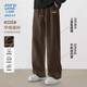 JEANSWEST LIFE真维斯垂感直筒裤男宽松型春秋季男士弯刀休闲裤慵懒风百搭裤子男