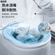 Meikejie ass-washing artifact male hemorrhoid basin bidet for men and women special for pregnant women without squatting toilet to wash butt pp ordinary style - mint green without hook - with scale