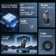 ThinkPad Lenovo thinkplus 65W Gallium Nitride Type-c fast charging portable lipstick power supply set Apple 15 mobile phone laptop Huawei Xiaomi black