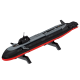 
Yunya Fujian ship aircraft carrier building blocks military model 094 submarine assembled children's toys 8-12 years old 61 Children's Day gift gift box [48CM]094 submarine 698pcs Boys and girls birthday gift