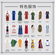
[New genuine self-operated] Men's clothing illustration: 1,300 types of clothing, shoes, hats, bags, accessories, patterns, and color matching details