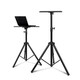 Qiaobo Lai computer lifting table bracket standing high table outdoor live broadcast table portable foldable standing office workbench tray + mobile phone cantilever bracket
