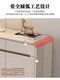Clocked shoe cabinet home door modern simple light luxury entrance cabinet high-end door stool against the wall hot storage cabinet AD983 [light gray] 120cm-high-leg style [painted bright]