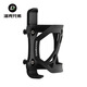 Rock Brothers Bicycle Water Bottle Cage Side Opening Road Mountain Folding Bike Water Cup Holder Cycling Bracket Equipment Accessories Black