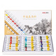 Deli Chinese painting pigment 24 colors 5ml Chinese painting ink painting landscape painting four treasures of study professional art painting colored Chinese painting set 73865-24