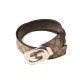 
Gucci (GUCCI) double G printed PVC belt for men 245861KGDHN9767 light brown color width 4cm light brown color 110