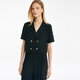 Goria suit for women in summer new commuter short cardigan top commuter straight trousers 1C4CAB680 00B black XS