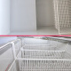 AUCMA freezer island cabinet supermarket combination display cabinet curved glass door ice cream freezer freezer large capacity commercial frozen dumpling ice cream quick freezer 690 liters/up and down push-pull丨straight cabinet/long 2.0 meters