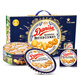 Crown Cookies Danish Box Box Snacks Gift Pack Gift Gift Souvenirs Souvenirs décontracté de thé l'après-midi [boîte cadeau] 681G + 72G / 2 Boîte