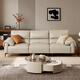 Gu Jia Home (Kuka) [Cloud-Serie] Italienische Null-Wand-Rücken-Sofa Wohnzimmer 6212 Phantom Black 3-Person Links Elektro