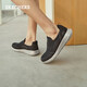 Skechers Herrenschuhe für den Herbst Ein-Fuß-Pedaling-Schuhe Weiches Sohle Mesh Casual Sneakers 54626