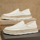 zapatos para hombres de lona dkcci para la primavera y el verano nuevos zapatos casuales transpirables People Peedal zapatos pescadores