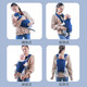 Aiebao Baby Strap multifuncional correa para bebés correa hacia atrás y hacia atrás correa de espalda de gris claro tamaño de uniforme
